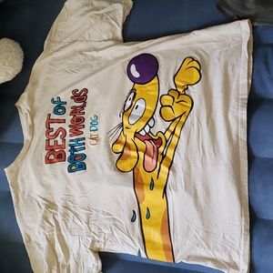 Oversized yellow Nickelodeon graphic XL t-shirt. Worn a few times.